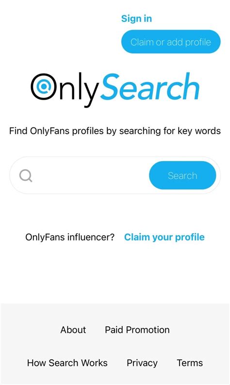 search onlyfans|Top 5 OnlyFans Search Tools